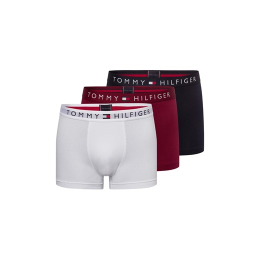 Tommy Hilfiger Spodnie Mężczyźni Bawełna granatowy jednolity ze sklepu vangraaf w kategorii Majtki męskie - zdjęcie 176039602