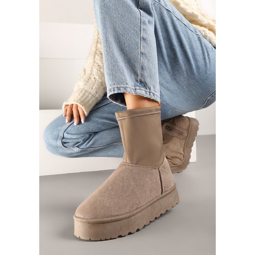 Śniegowce damskie Renee na zimę casualowe 