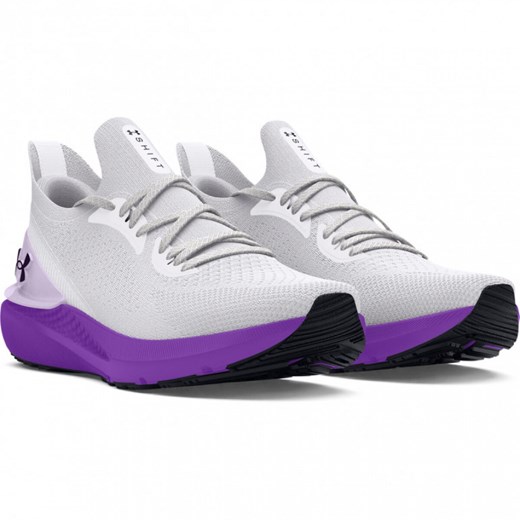 Damskie buty do biegania Under Armour UA W Shift - białe ze sklepu Sportstylestory.com w kategorii Buty sportowe damskie - zdjęcie 176044160