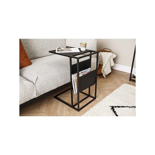 Lifa Living Stolik "Manhattan" w kolorze czarnym - 45 x 63 x 35 cm Lifa Living onesize Limango Polska wyprzedaż