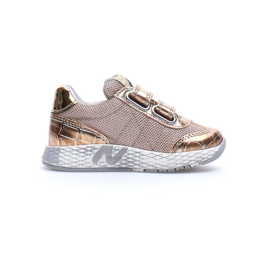 Naturino Sneakersy "Jesko" w kolorze złoto-jasnoróżowym Naturino 25 Limango Polska promocyjna cena