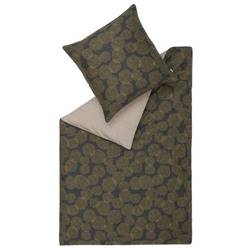 ESPRIT Komplet pościeli satynowej "Dion" w kolorze czarno-żółtym Esprit 135x200 cm okazyjna cena Limango Polska