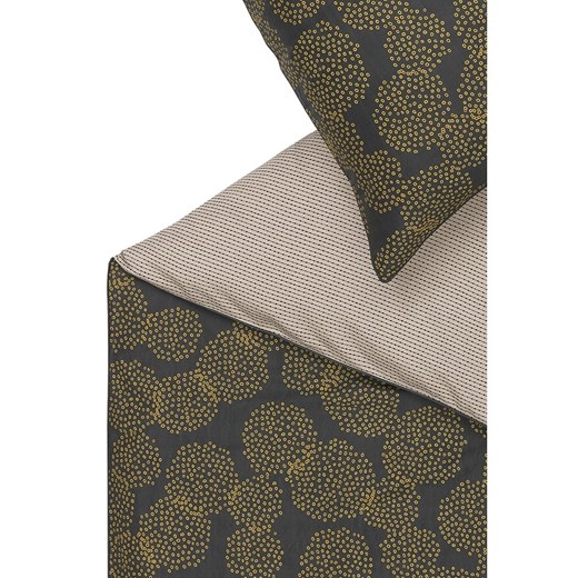 ESPRIT Komplet pościeli satynowej "Dion" w kolorze czarno-żółtym Esprit 135x200 cm okazyjna cena Limango Polska