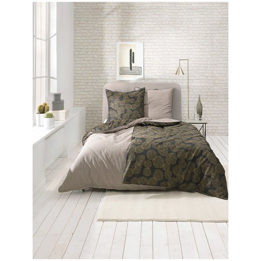 ESPRIT Komplet pościeli satynowej "Dion" w kolorze czarno-żółtym Esprit 135x200 cm okazja Limango Polska