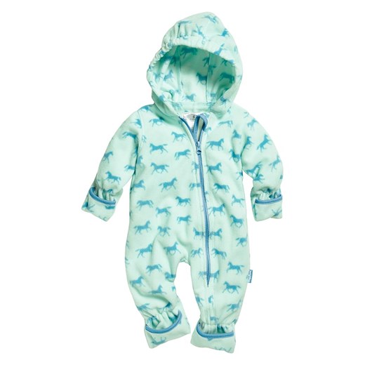 Playshoes Kombinezon polarowy w kolorze turkusowym ze sklepu Limango Polska w kategorii Odzież dla niemowląt - zdjęcie 176049382
