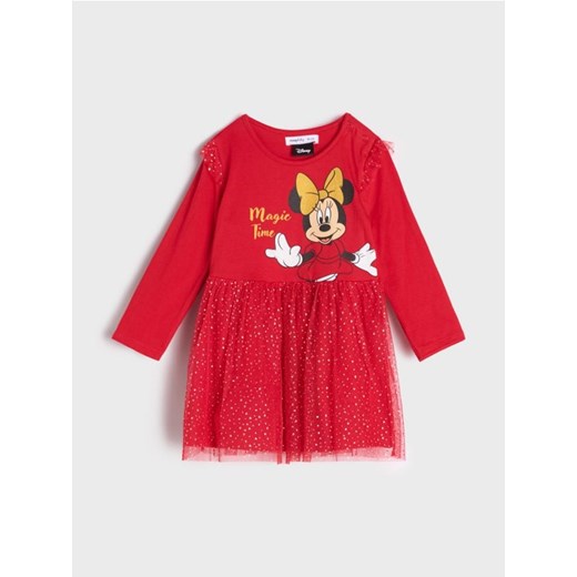 Sinsay - Sukienka Disney - czerwony ze sklepu Sinsay w kategorii Sukienki niemowlęce - zdjęcie 176050934