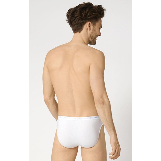 Sloggi białe slipy męskie Men Basic Mini 10004711, Kolor biały, Rozmiar M, Sloggi ze sklepu Intymna w kategorii Majtki męskie - zdjęcie 176054691