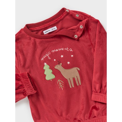 Sinsay - Bluza - czerwony Sinsay 74 Sinsay