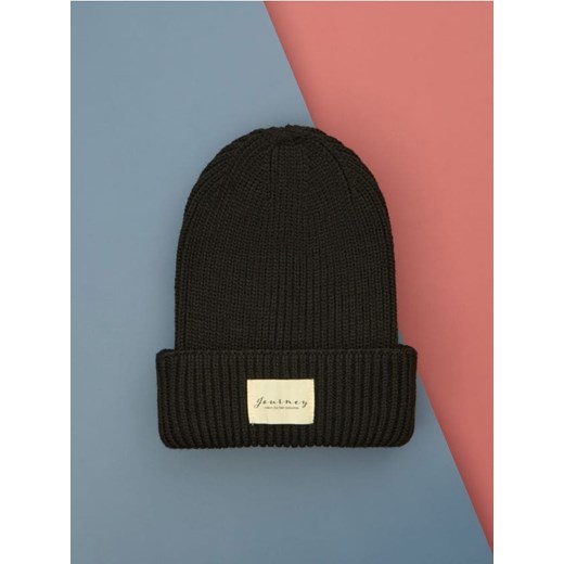 Sinsay - Czapka beanie - czarny ze sklepu Sinsay w kategorii Czapki zimowe damskie - zdjęcie 176060673