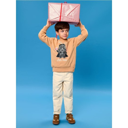 Sinsay - Bluza Star Wars - beżowy ze sklepu Sinsay w kategorii Bluzy chłopięce - zdjęcie 176060703