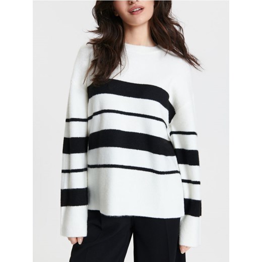 Sinsay - Sweter w paski - wielobarwny ze sklepu Sinsay w kategorii Swetry damskie - zdjęcie 176060730
