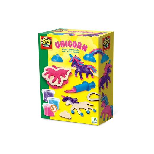 SES Plastelina &quot;Unicorn Neon Glitter&quot; - 3+ ze sklepu Limango Polska w kategorii Zabawki - zdjęcie 176061021