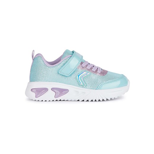 Geox Sneakersy &quot;Lights - Assister&quot; w kolorze miętowo-lawendowym Geox 35 wyprzedaż Limango Polska