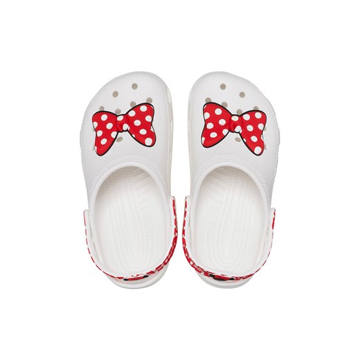 Crocs Chodaki &quot;Disney Minnie Mouse&quot; w kolorze biało-czerwonym Crocs 32/33 Limango Polska wyprzedaż
