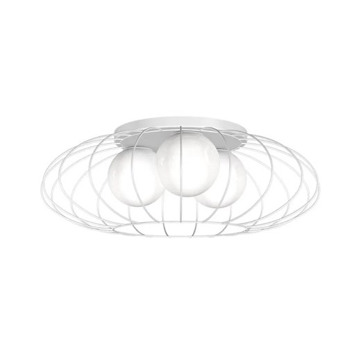 Biała lampa sufitowa potrójne źródło światła - 3X K438 B8-Z70 ze sklepu Edinos.pl w kategorii Lampy sufitowe - zdjęcie 176065652