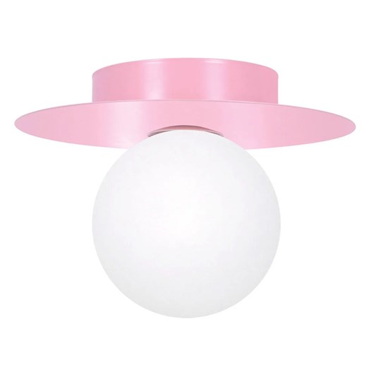 Różowa lampa sufitowa w kształcie kapelusza - 3X A677 E5-H21 ze sklepu Edinos.pl w kategorii Lampy sufitowe - zdjęcie 176065830