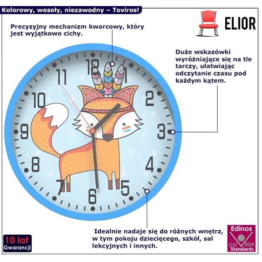 Zegar Elior