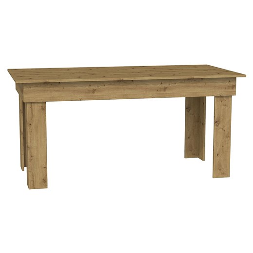 Duży stół dąb artisan - Tida 160x80 ze sklepu Edinos.pl w kategorii Stoły - zdjęcie 176066404