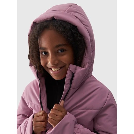 Kurtka narciarska dziewczęca 4FJWAW24TTJAF543 4F 128cm SPORT-SHOP.pl okazja