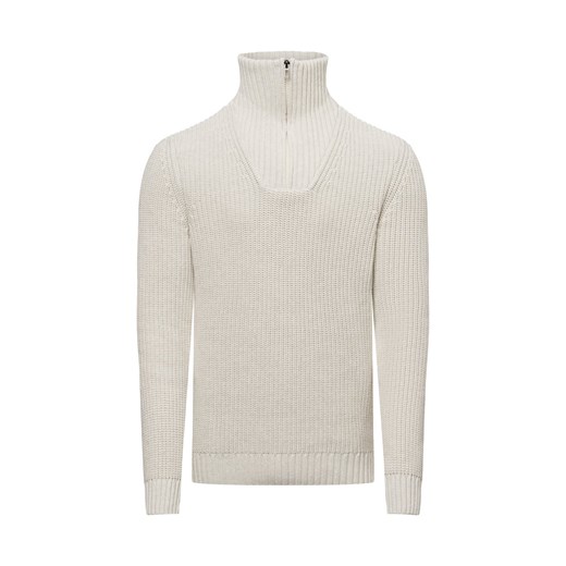 Ragman Sweter męski Mężczyźni Bawełna écru jednolity ze sklepu vangraaf w kategorii Swetry męskie - zdjęcie 176073903