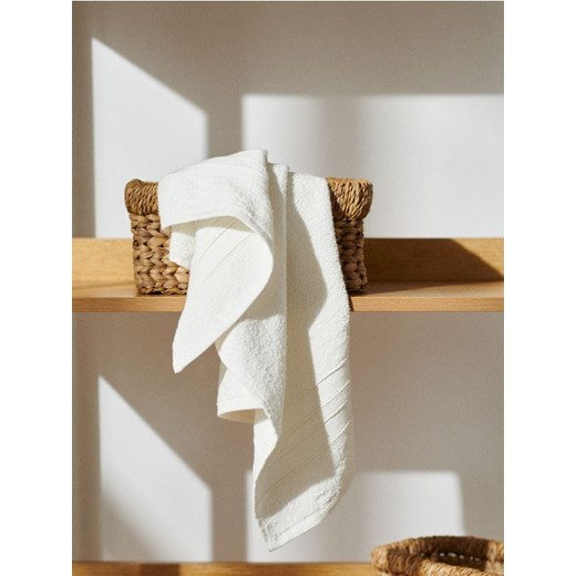 Sinsay - Ręcznik 2 pack - biały ze sklepu Sinsay w kategorii Ręczniki - zdjęcie 176075122