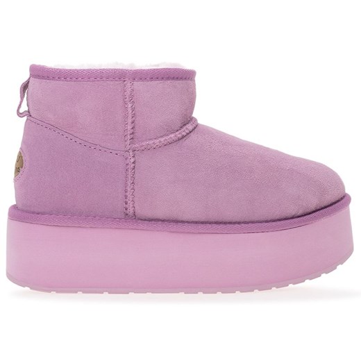 Buty Emu Australia Stinger Micro Flatform W13082MAMI - różowe ze sklepu streetstyle24.pl w kategorii Śniegowce damskie - zdjęcie 176079700