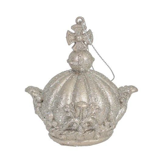 Ozdoba świąteczna Royal Crown I 9x9x10 cm ze sklepu dekoria.pl w kategorii Dekoracje bożonarodzeniowe - zdjęcie 176080802