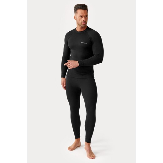 Bielizna termoaktywna na narty męska Black Iron Rough Radical 44 L Decathlon