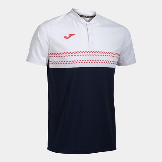 Koszulka męska Joma Smash Short Sleeve Polo navy/white/red XL ze sklepu Decathlon w kategorii T-shirty męskie - zdjęcie 176092623