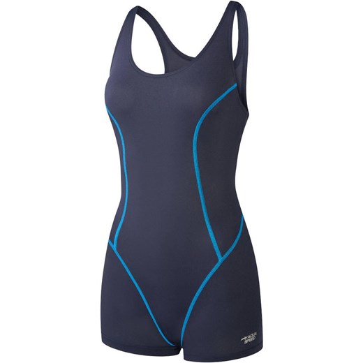 Strój jednoczęściowy pływacki damski z szortami Aqua Speed Rita 42 M/L Decathlon