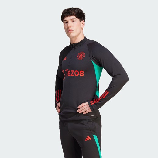 Bluza do piłki nożnej męska Adidas Manchester United Tiro 23 Training Top ze sklepu Decathlon w kategorii Bluzy męskie - zdjęcie 176105563