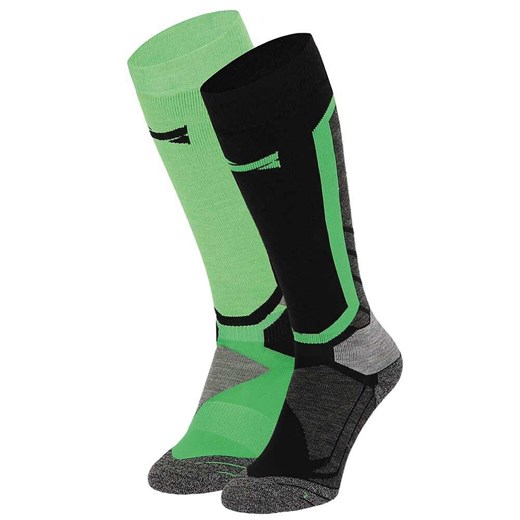 Skarpety snowboardowe Xtreme, 2 par, Multi Zielony Xtreme Sockswear 42 Decathlon