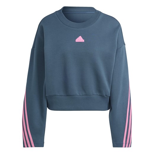 Bluza Sportowa Damska Adidas Future Icons 3-Stripes ze sklepu Decathlon w kategorii Bluzy damskie - zdjęcie 176124950