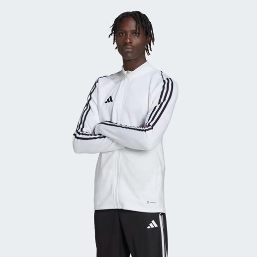 Bluza piłkarska męska Adidas Tiro 23 League Training Track Top ze sklepu Decathlon w kategorii Bluzy męskie - zdjęcie 176130583