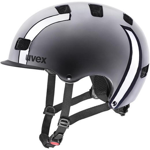 Kask rowerowy dla dorosłych Uvex HLMT 5 bike pro chromowy Uvex 55-58 cm wyprzedaż Decathlon
