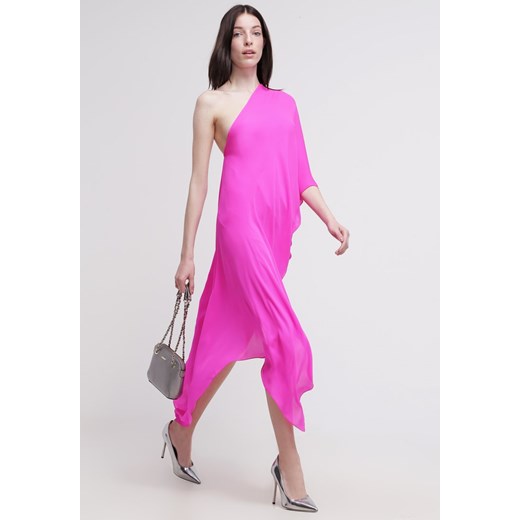 Plein Sud Długa sukienka pink zalando  bez wzorów/nadruków
