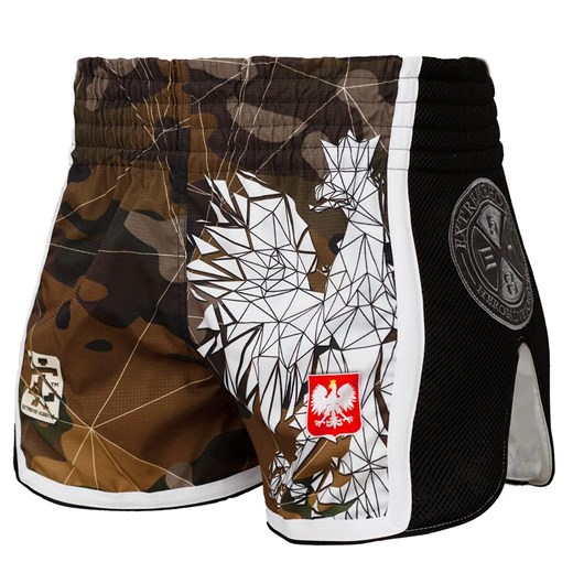 Spodenki Muay Thai męskie Extreme Hobby POLSKA CAMO Extreme Hobby 38 S Decathlon