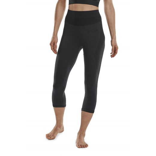 Legginsy sportowe zimowe 3/4 z wełną Merino CEP damskie Cep 38 S Decathlon
