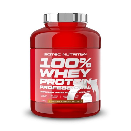 Odżywka białkowa Scitec 100% Whey Protein Professional 2350g Chocolate Hazelnut Scitec Nutrition 3 l Decathlon