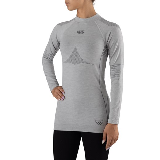 Koszulka termoaktywna damska Viking Lava, longsleeve Merino PrimaLoft Viking 52 2XL Decathlon