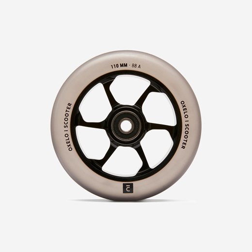 Koło do hulajnogi freestyle Oxelo 110 mm aluminium/PU Oxelo Uniwersalny Decathlon