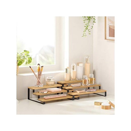 Songmics Regały (2 szt.) w kolorze jasnobrązowo-czarnym na przyprawy Songmics onesize promocyjna cena Limango Polska