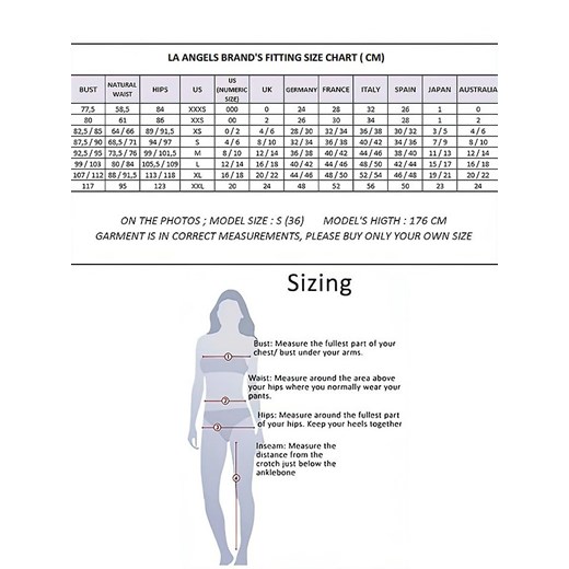 LA Angels Koszula w kolorze jasnobrązowo-kremowym La Angels M Limango Polska wyprzedaż