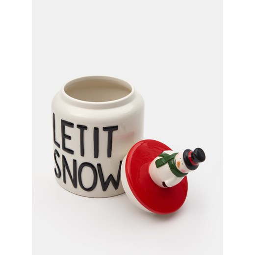 Sinsay - Pojemnik do przechowywania - biały Sinsay One Size Sinsay