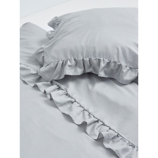 Sinsay - Komplet pościeli bawełnianej - szary Sinsay One Size Sinsay