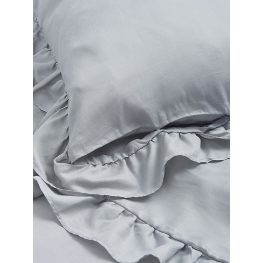 Sinsay - Komplet pościeli bawełnianej - szary Sinsay One Size Sinsay