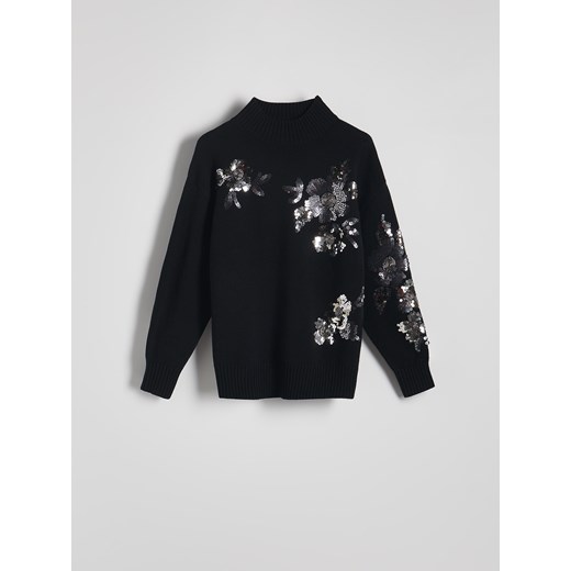 Reserved sweter damski z okrągłym dekoltem 