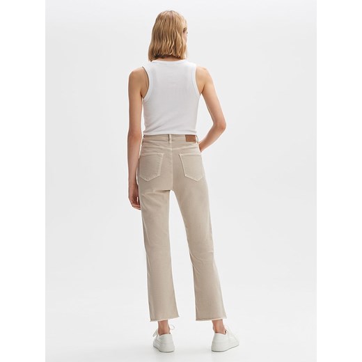 OPUS Dżinsy - Regular fit - w kolorze beżowym Opus 36/L28 okazja Limango Polska