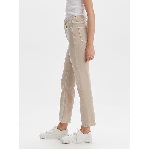 OPUS Dżinsy - Regular fit - w kolorze beżowym Opus 36/L28 wyprzedaż Limango Polska