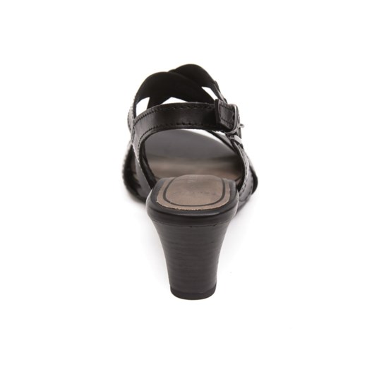 Sandały Marco Tozzi 28332-24 black antic aligoo  paski